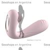 Estimulador de punto G con succionador de clitoris con control via APP y bateria recargable
